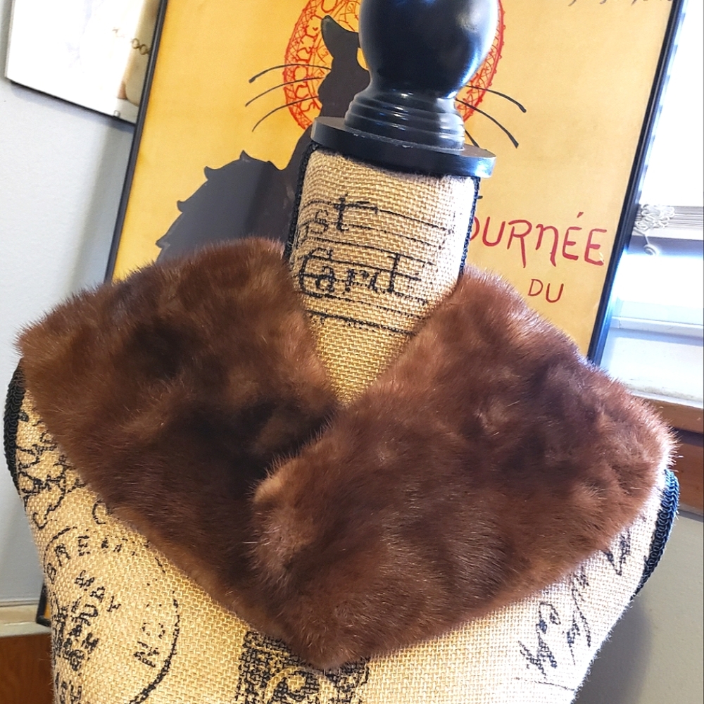 Vintage Fur Neck Stole Wrap